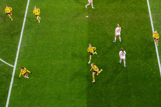 Magdalena Eriksson of Sweden celebrates