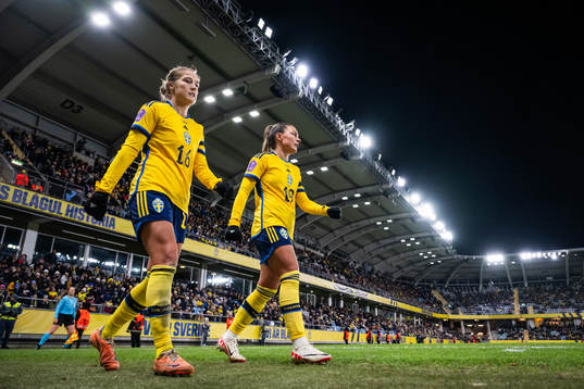 Filippa Angeldahl and Johanna Rytting Kaneryd of Sweden