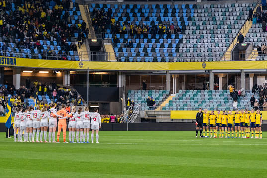 Players of Switzerland and of Sweden
