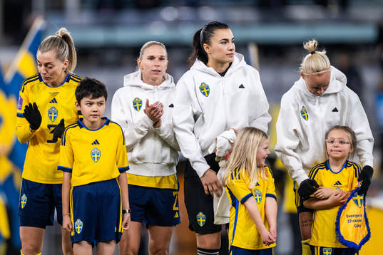 Linda Sembrant, Jonna Andersson, goalkeeper Zecira Musovic