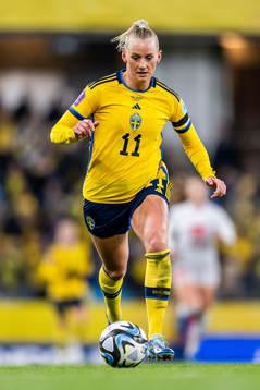 Stina Blackstenius of Sweden