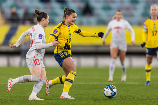 Ramona Bachmann of Switzerland and Johanna Rytting Kaneryd