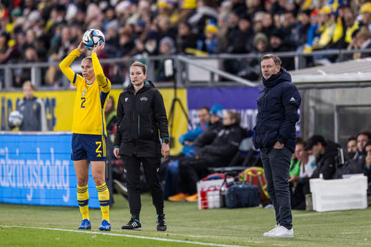Head coach Peter Gerhardsson of Sweden
