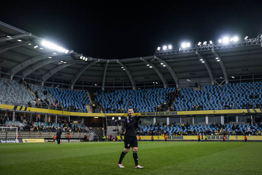 Goalkeeper Zecira Musovic of Sweden