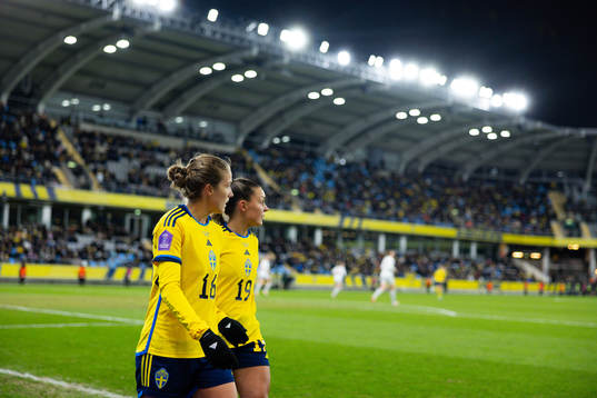 Filippa Angeldahl and Johanna Rytting Kaneryd of Sweden