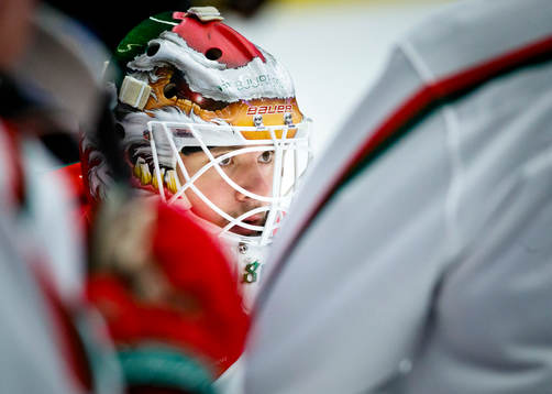 Frölundas målvakt Frederik Dichow