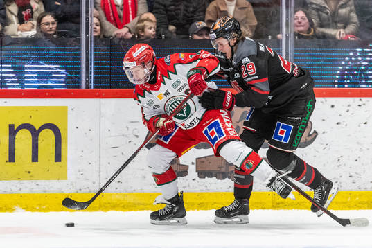 Frölundas Max Friberg och Örebros Milton Oscarson