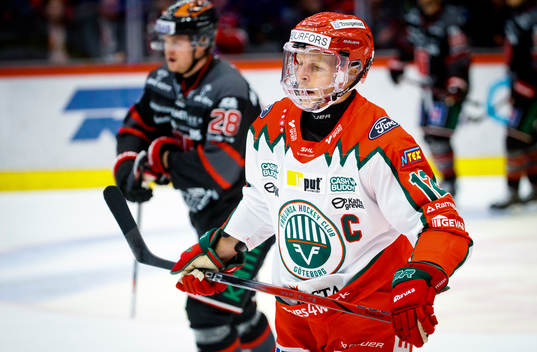 Frölundas Max Friberg deppar
