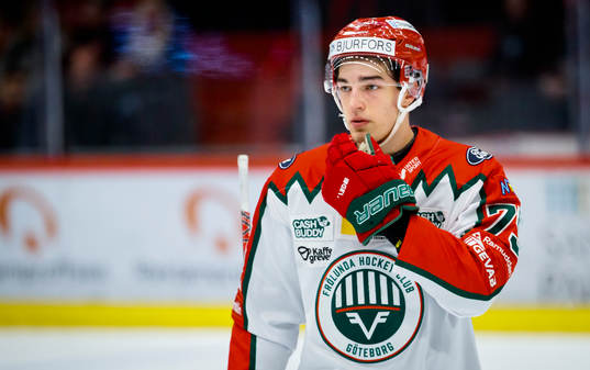 Frölundas David Edstrom deppar