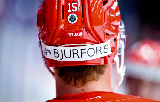 Frölundas Gustav Rydahl hjälm