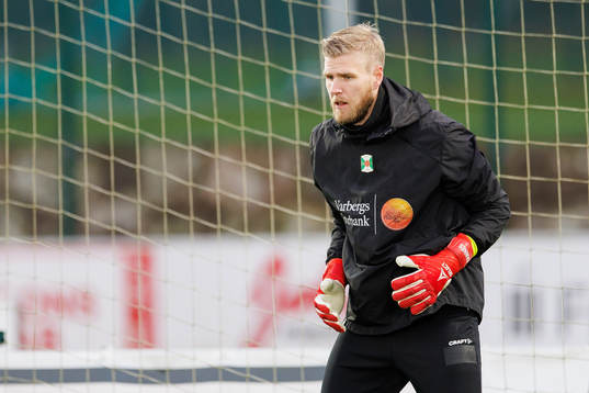 Varbergs målvakt Fredrik Andersson