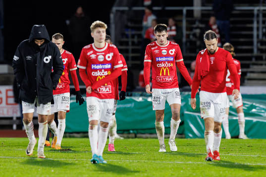 Degerfors spelare deppar
