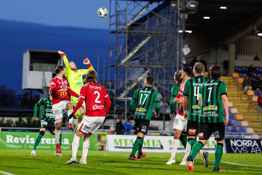 Varbergs målvakt Fredrik Andersson