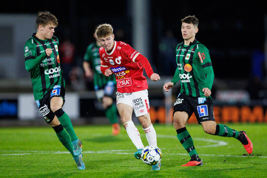 Varbergs Victor Karlsson och Mads Borchers