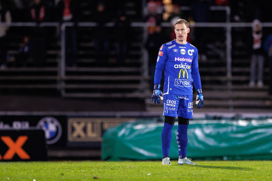Degerfors målvakt Sondre Lovseth Rossbach