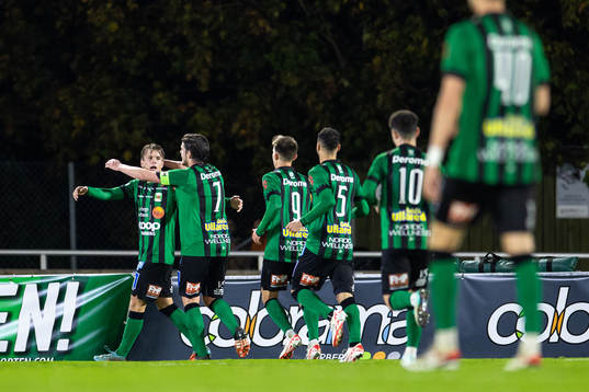 Varbergs Victor Karlsson jublar