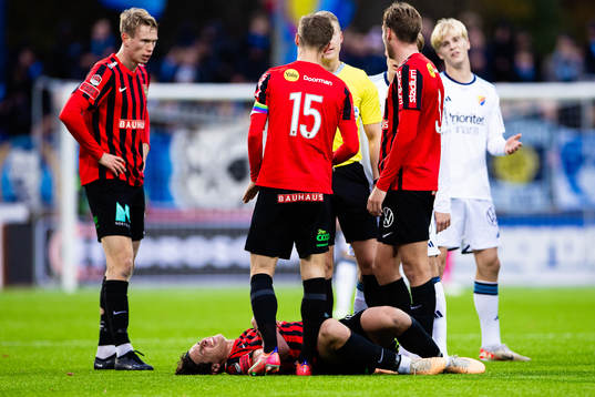 Brommapojkarnas Kevin Ackermann har ont