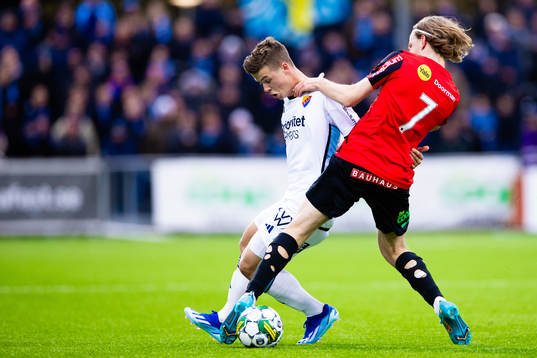 Djurgårdens Samuel Dahl och Brommapojkarnas Oscar