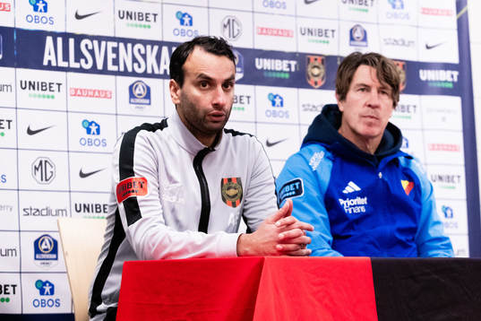 Brommapojkarnas tränare Andreas Engelmark