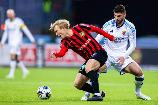 Brommapojkarnas Alexander Jensen och Djurgårdens Besard