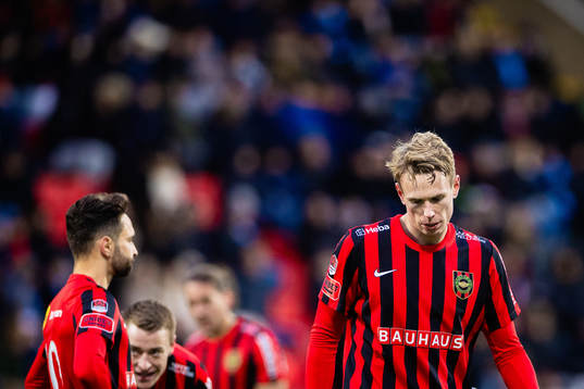 Brommapojkarnas Torbjörn Lysaker Heggem deppar
