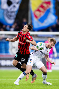 Brommapojkarnas Kevin Ackermann och Djurgårdens Rasmus