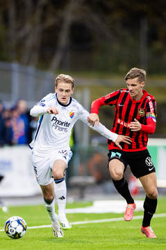 Djurgårdens Besard Sabovic och Brommapojkarnas Samuel
