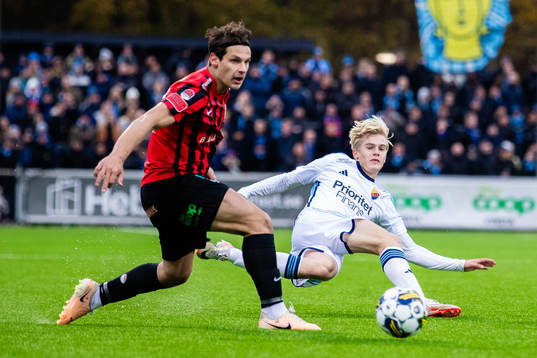 Brommapojkarnas Kevin Ackermann och Djurgårdens Lucas