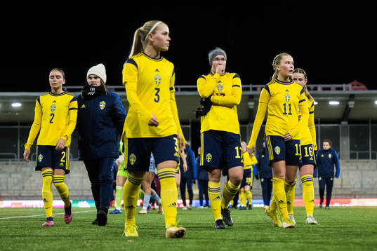 Ida Garmfors, Erica Persson Welin and Tilda Sandén of