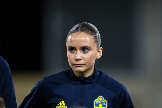 Vera Blom of Sweden at line up