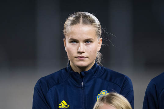 Sara Frigren of Sweden at line up
