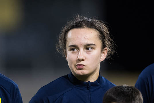 Victoria Svanström of Sweden at line up