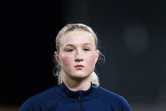 Alexandra Larsson of Sweden at line up