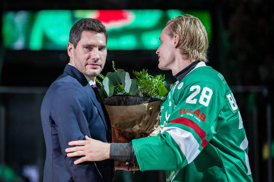 Rögles Mattias Sjögren och Anton Bengtsson