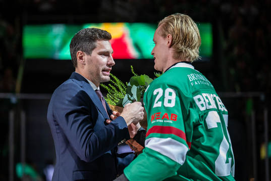Rögles Mattias Sjögren och Anton Bengtsson