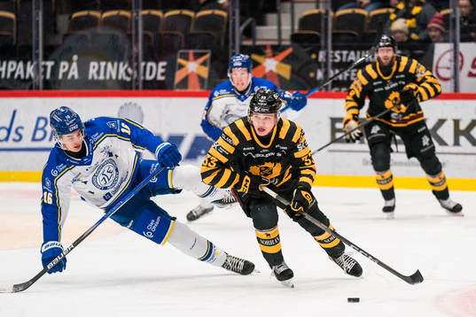 Leksands Felix Unger Sörum och Skellefteås Zeb Forsfjäll