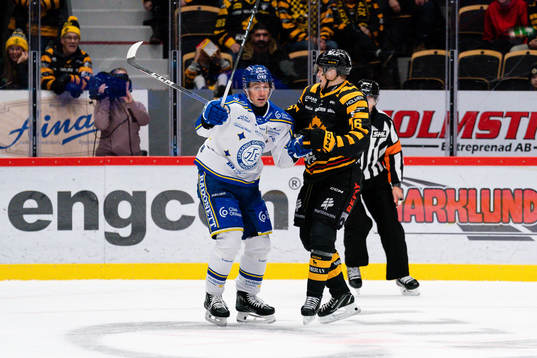 Leksands Patrik Noren och Skellefteås Linus Lindström