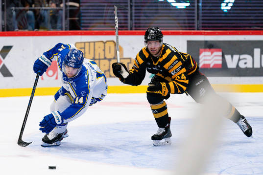 Leksands Oskar Lang och Skellefteås Oscar Lindberg
