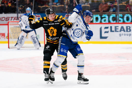 Skellefteås Zeb Forsfjäll och Leksands Patrik Zackrisson