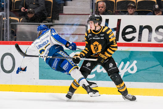 Leksands Anton Lindholm och Skellefteås Axel Sandin