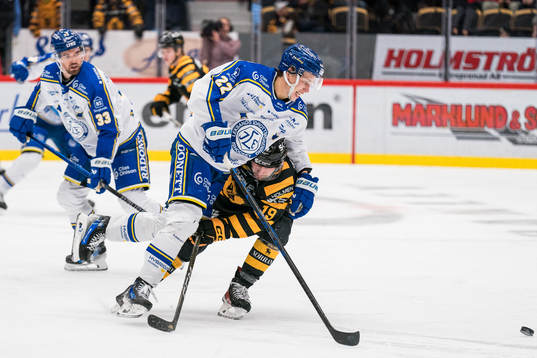 Leksands Lukas Vejdemo och Skellefteås Martins Dzierkals
