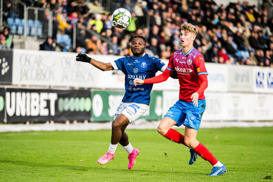 Trelleborgs Henry Offia och Helsingborgs Benjamin Örn