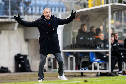 Helsingborgs tränare Stuart Baxter