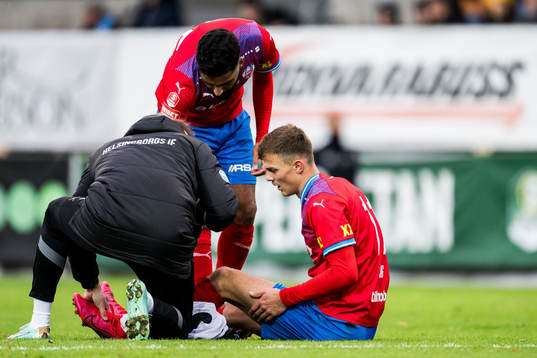 Helsingborgs Erik Ring har ont