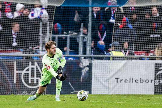 Helsingborgs målvakt Kalle Joelsson