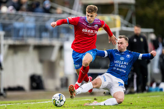 Helsingborgs Erik Ring och Trelleborgs Filip Bohman