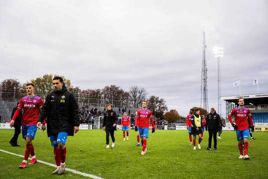 Helsingborgs spelare deppar