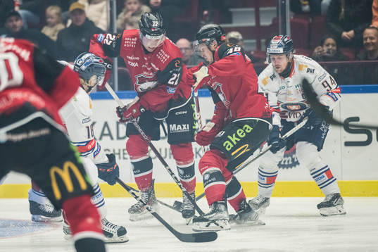 IF Malmö Redhawks Janne Kuokkanen och Växjö Lakers HCs