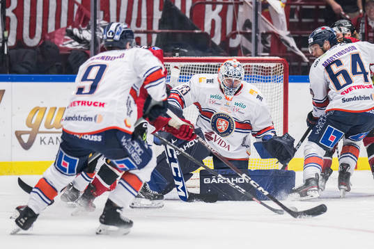 Växjö Lakers HCs målvakt Emil Larmi