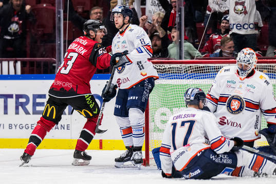 IF Malmö Redhawks Fredrik Händemark jublar